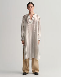 Striped V-Neck Caftan