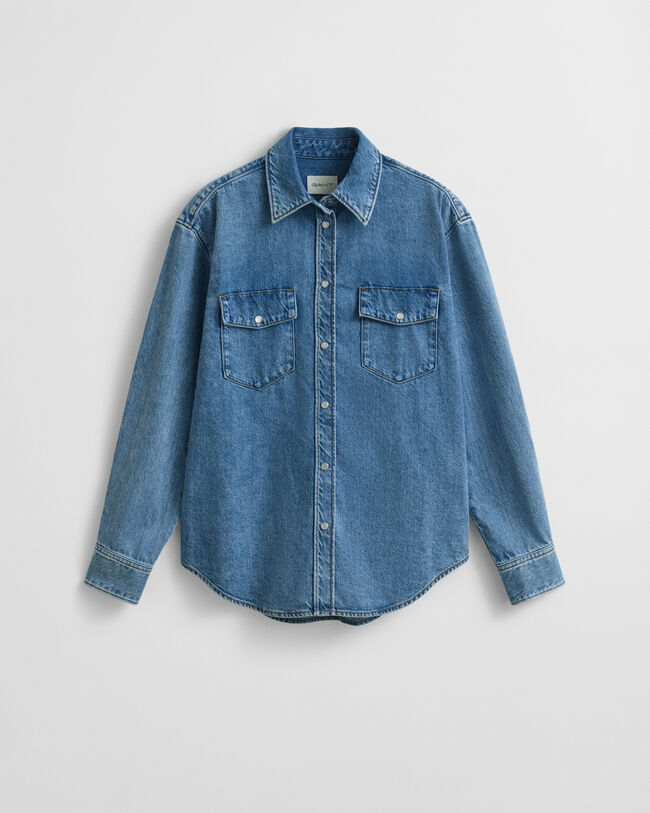 Relaxed Fit Denim Shirt