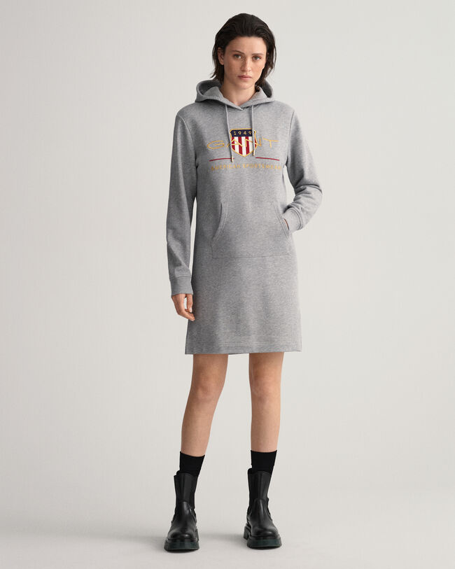 Archive Shield Hoodie Dress