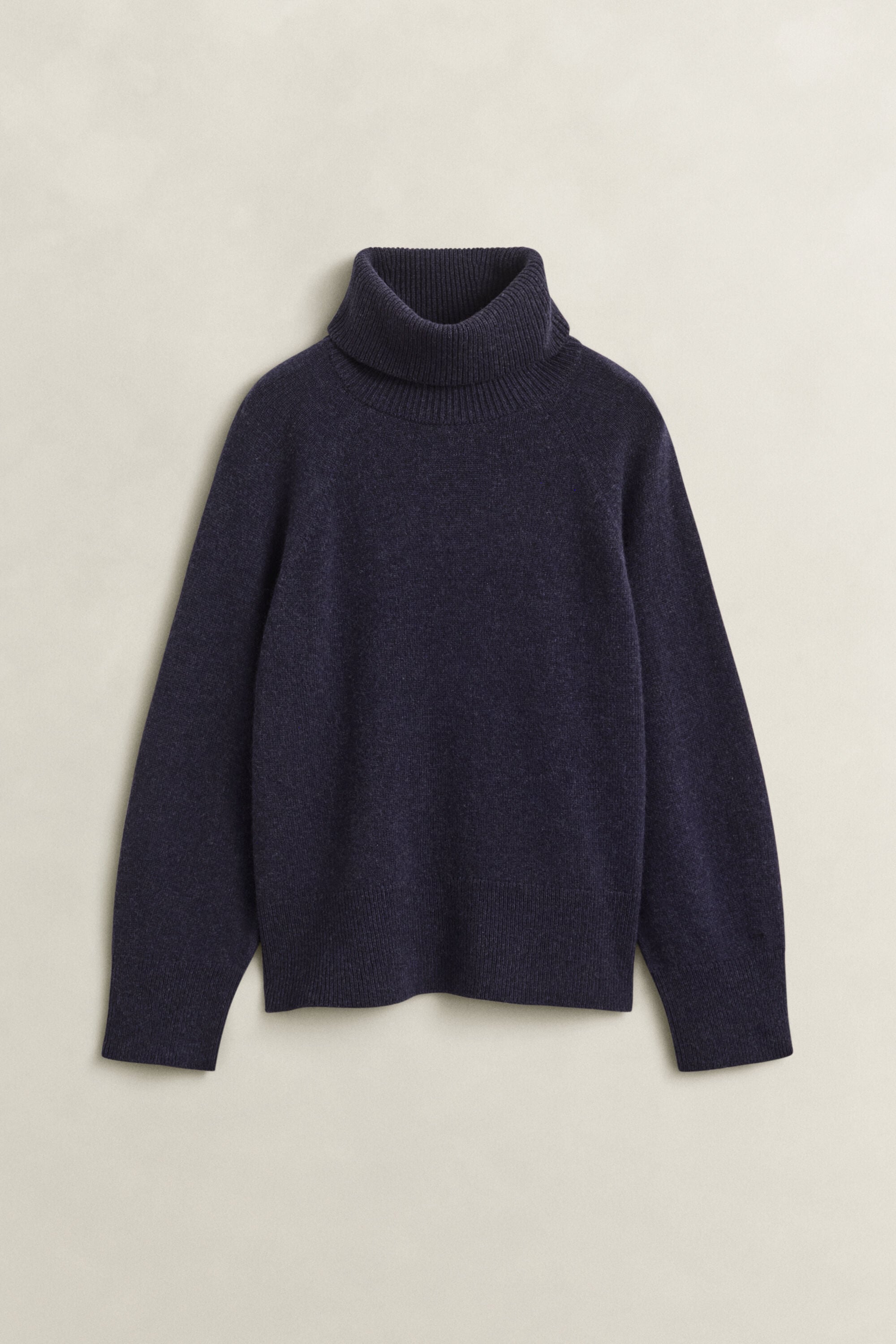 Wool Cashmere Turtleneck Sweater