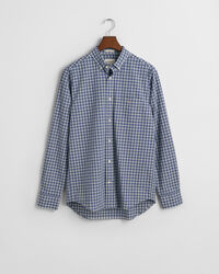 Regular Fit Small Checked Poplin Shirt