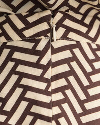 Geometric A-Line Skirt