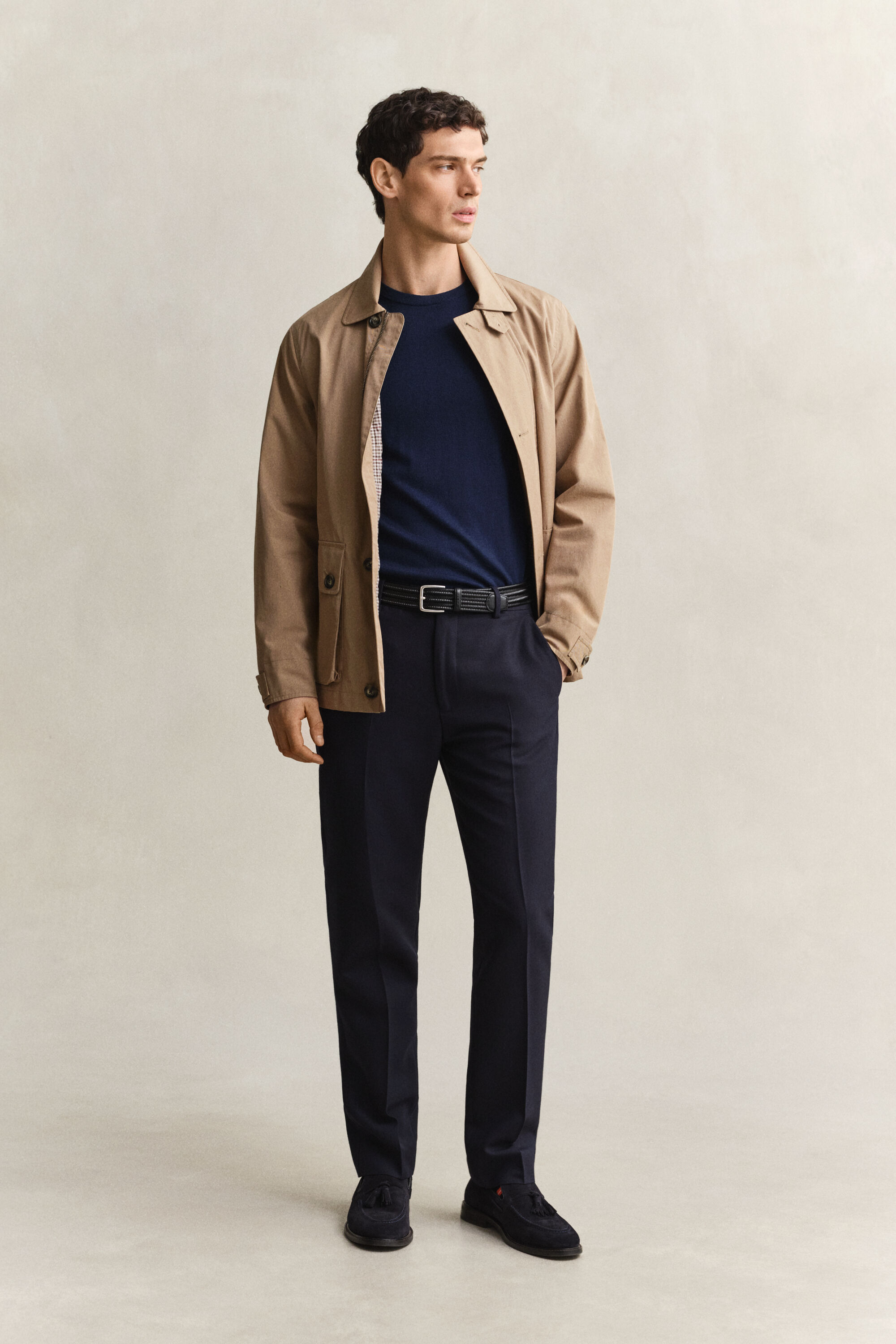 Merino Wool Crew Neck Sweater