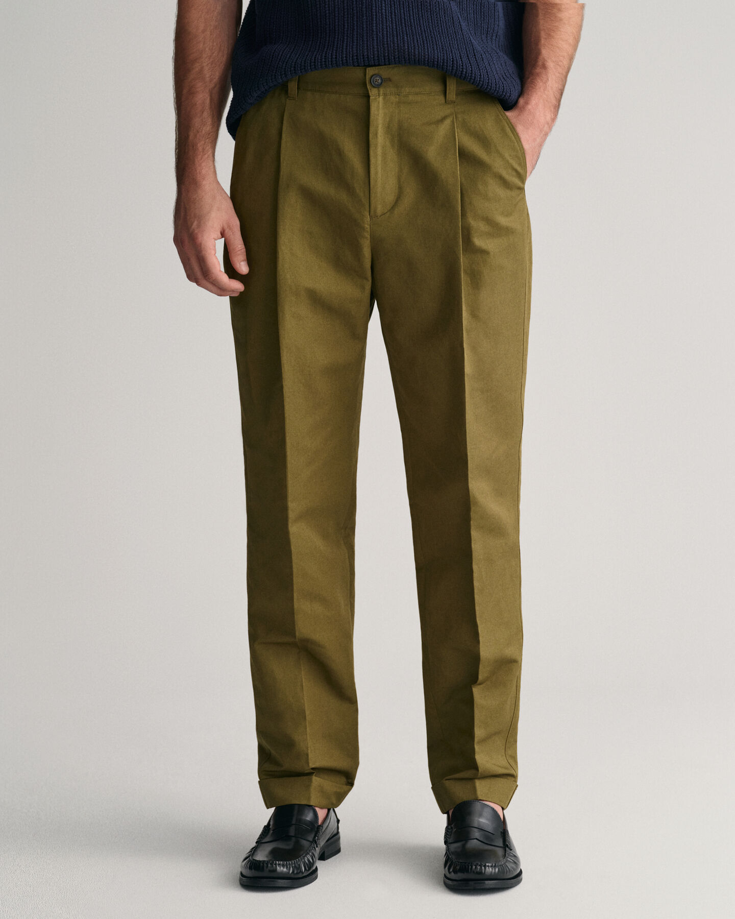 Regular Fit Cotton Suit Pants