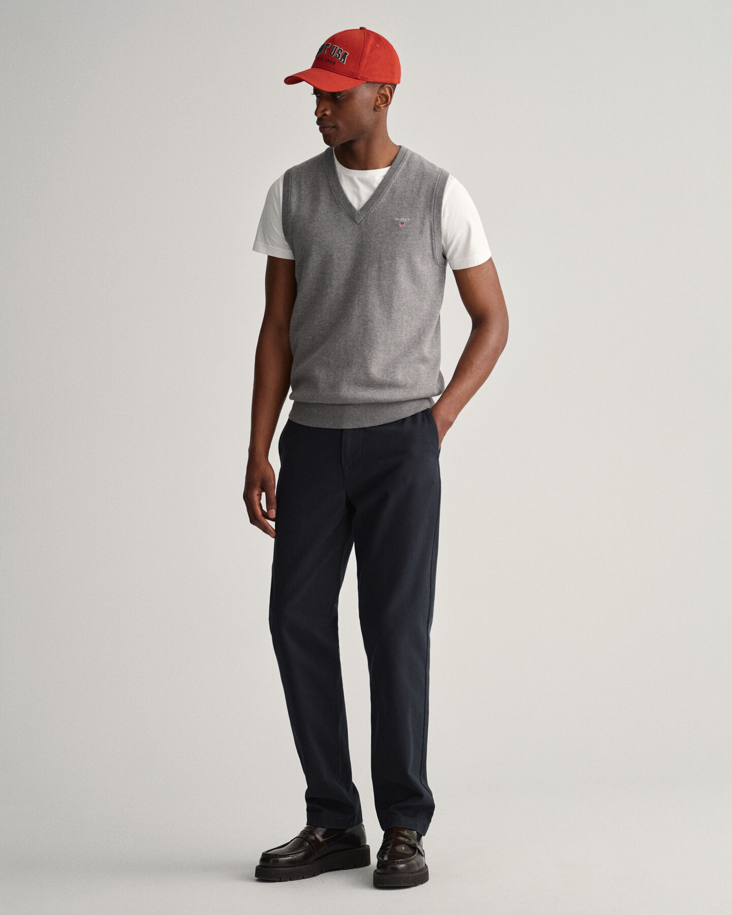 Classic Cotton Sweater Vest