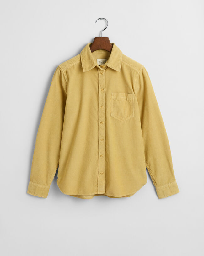 Regular Fit Corduroy Shirt