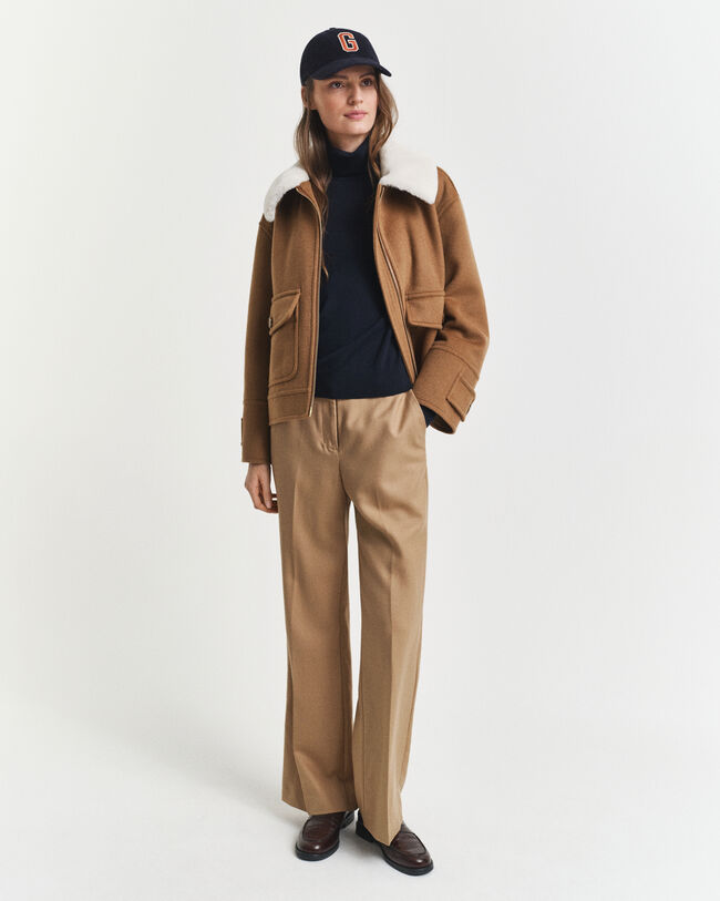 Extra Fine Merino Wool Turtleneck Sweater