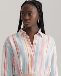 Multistripe Shirt Dress