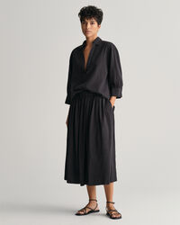 Relaxed Fit Seersucker Striped Popover Shirt