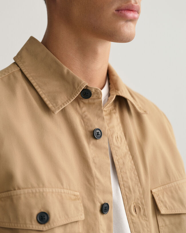 Light Twill Overshirt