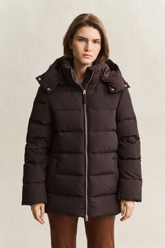 Mid Down Jacket — DEEP BROWN 7
