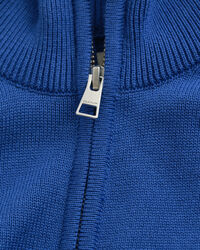 Casual Cotton Zip Cardigan