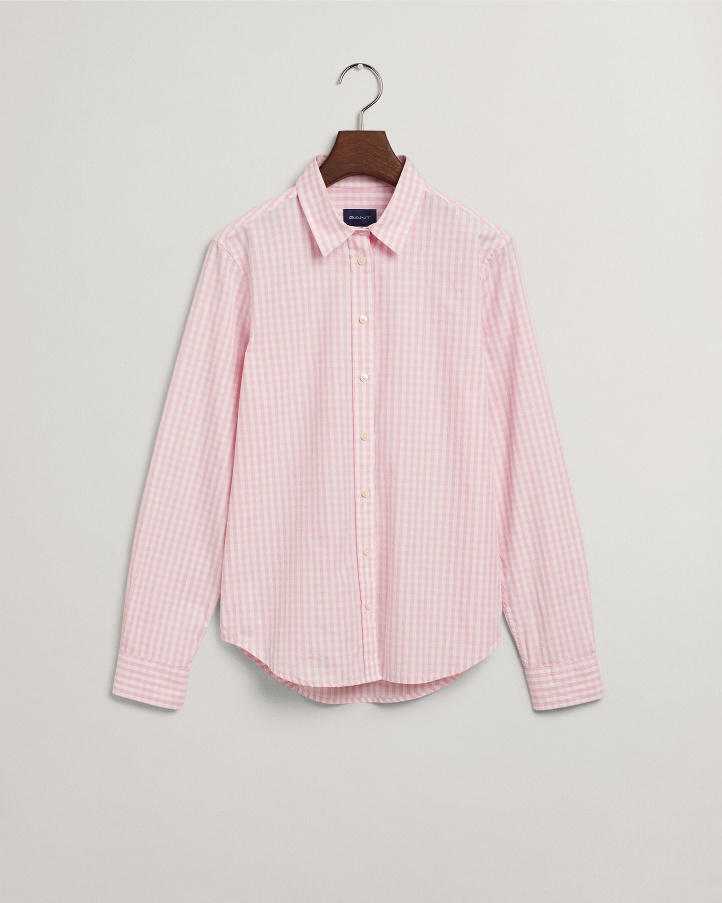 Regular Fit Gingham Broadcloth Shirt