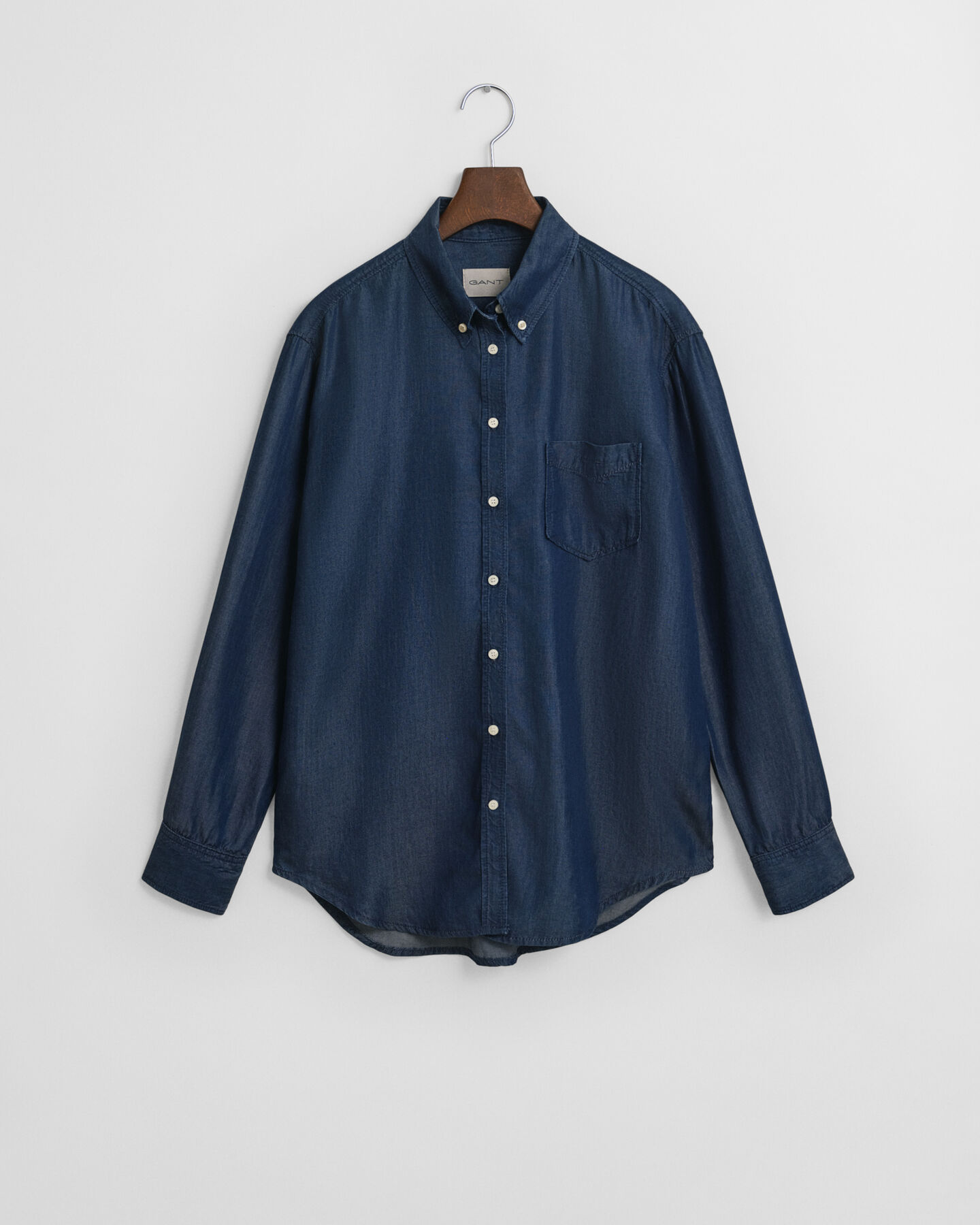 Relaxed Fit Indigo Shirt