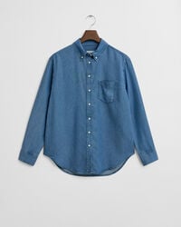 Relaxed Fit Indigo Shirt