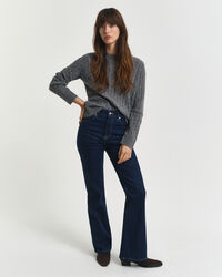 Slim Fit Flared Jeans