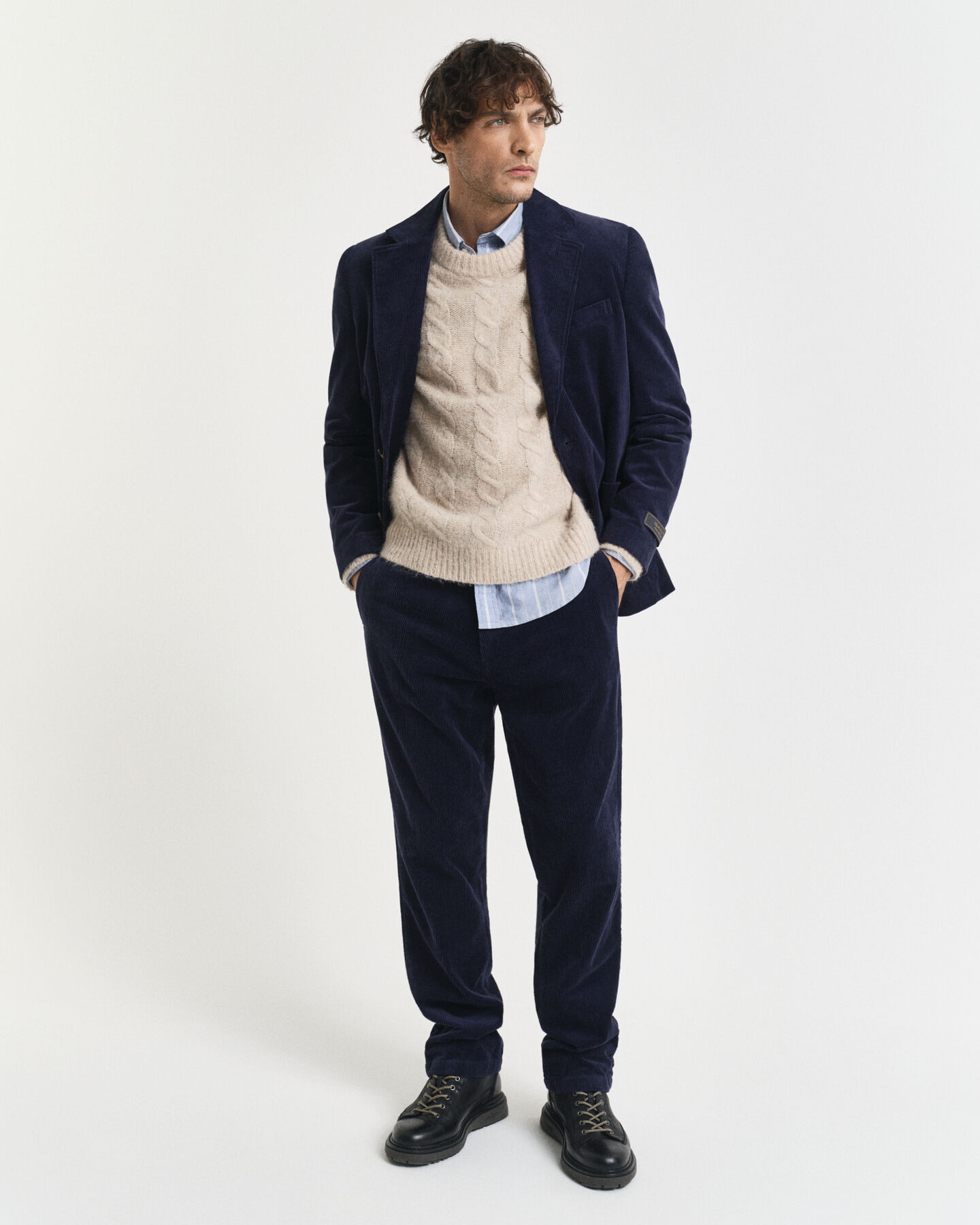 Regular Fit Corduroy Blazer