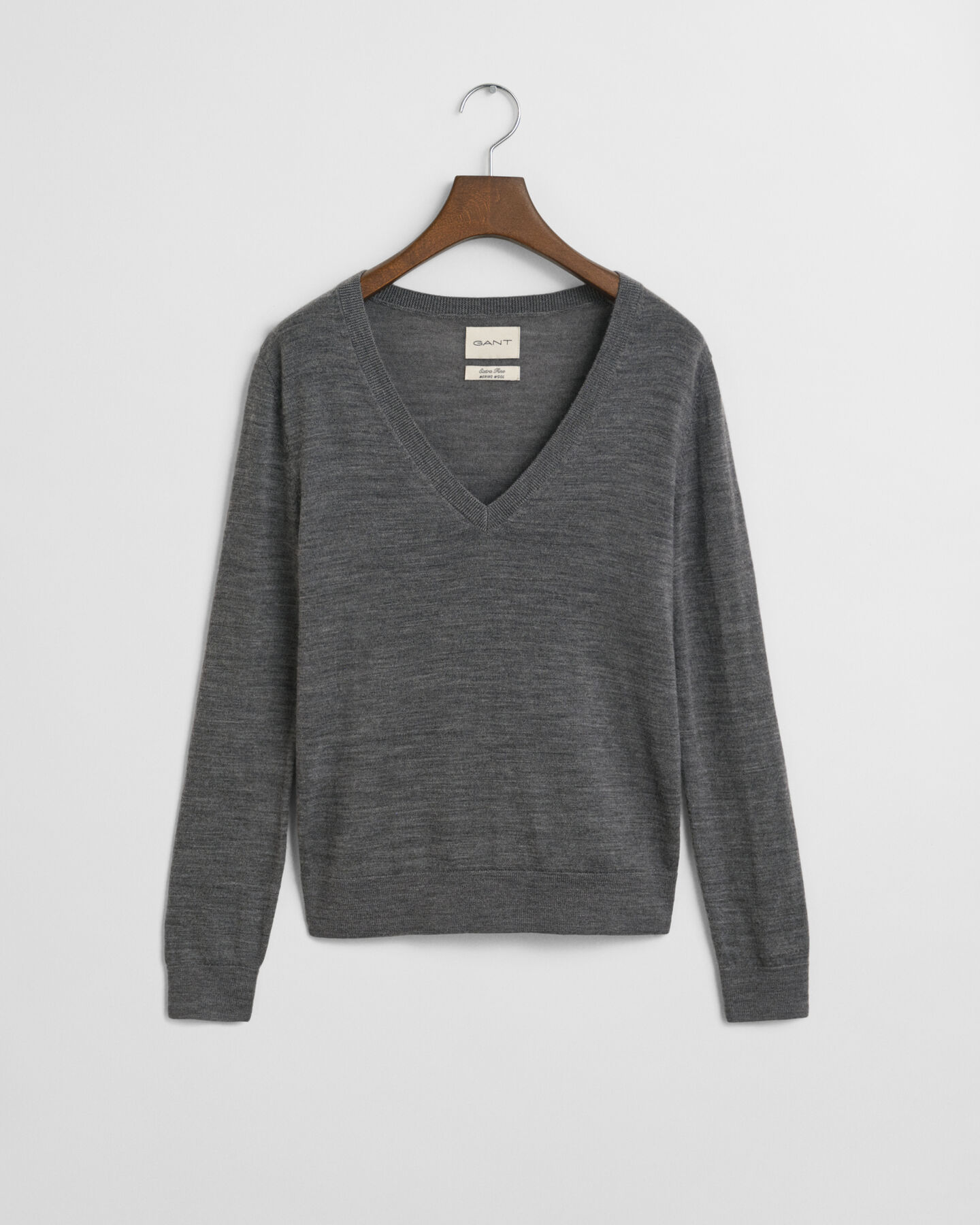 Extra Fine Merino Wool V-Neck Sweater