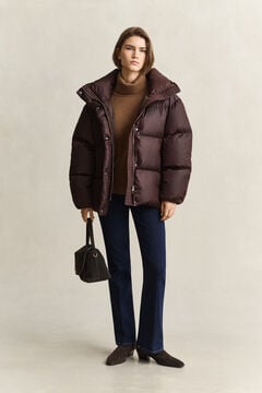 Down Jacket — DEEP BROWN 11