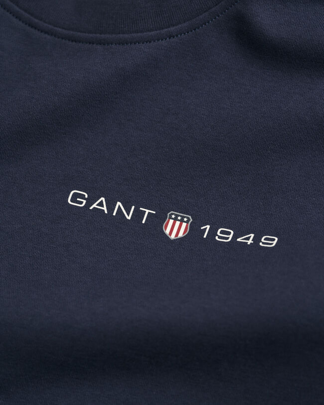 Printed Graphic Crew Neck Sweatshirt