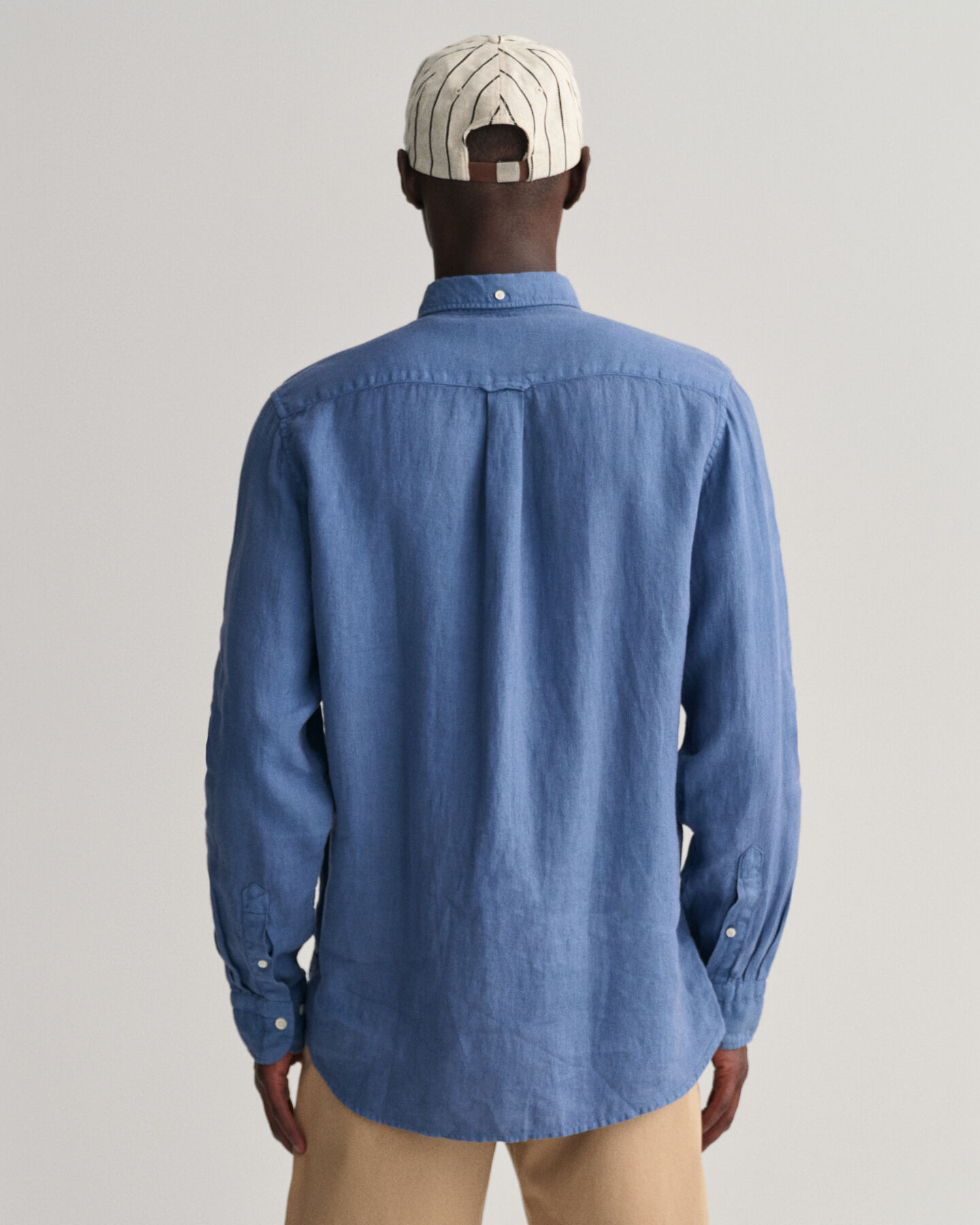 Regular Fit Garment-Dyed Linen Shirt