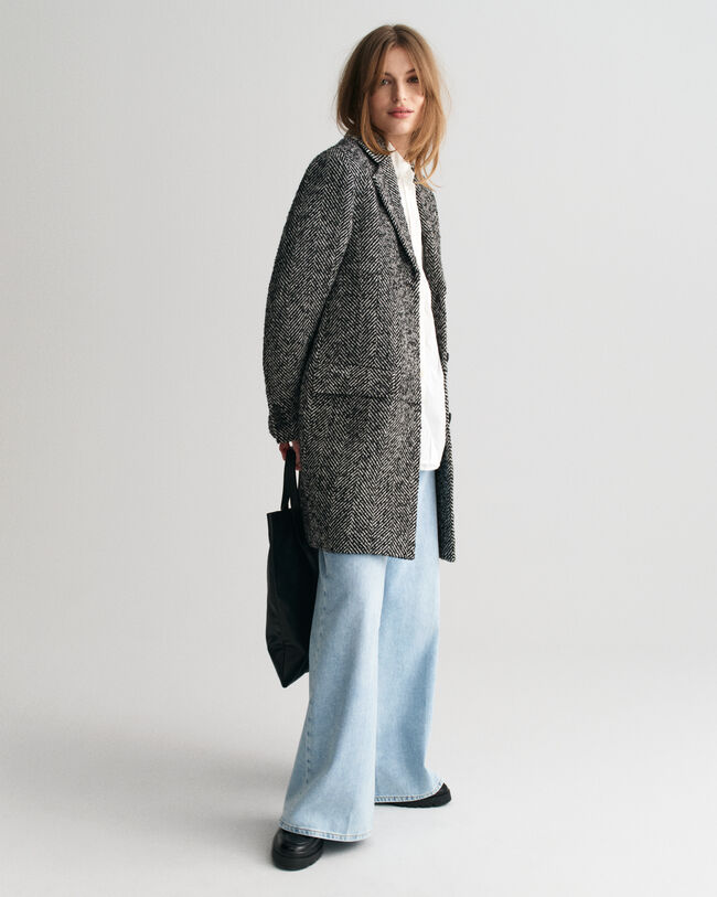 Heritage Herringbone Coat