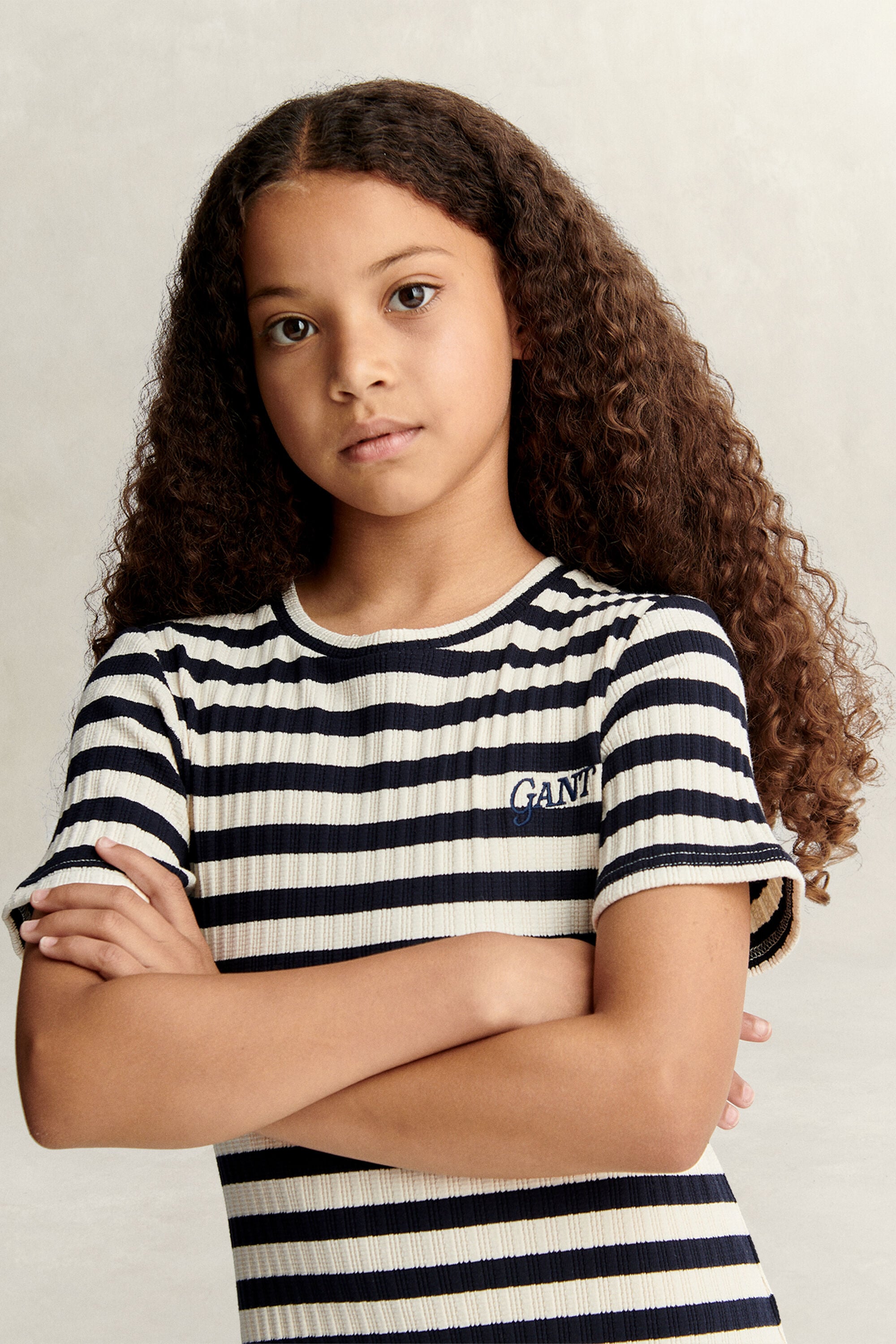 Teen Girls Striped Dress