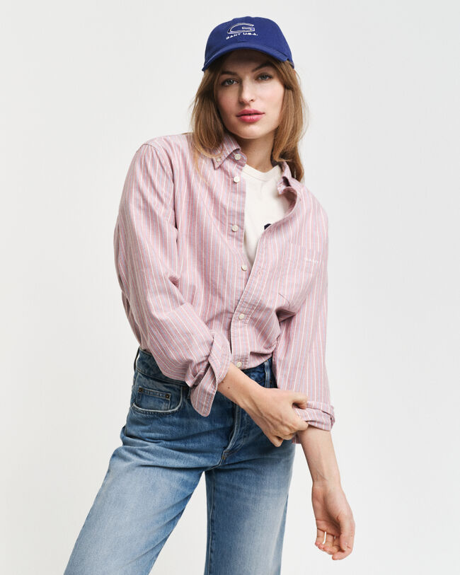 Regular Fit Striped Classic Oxford Shirt