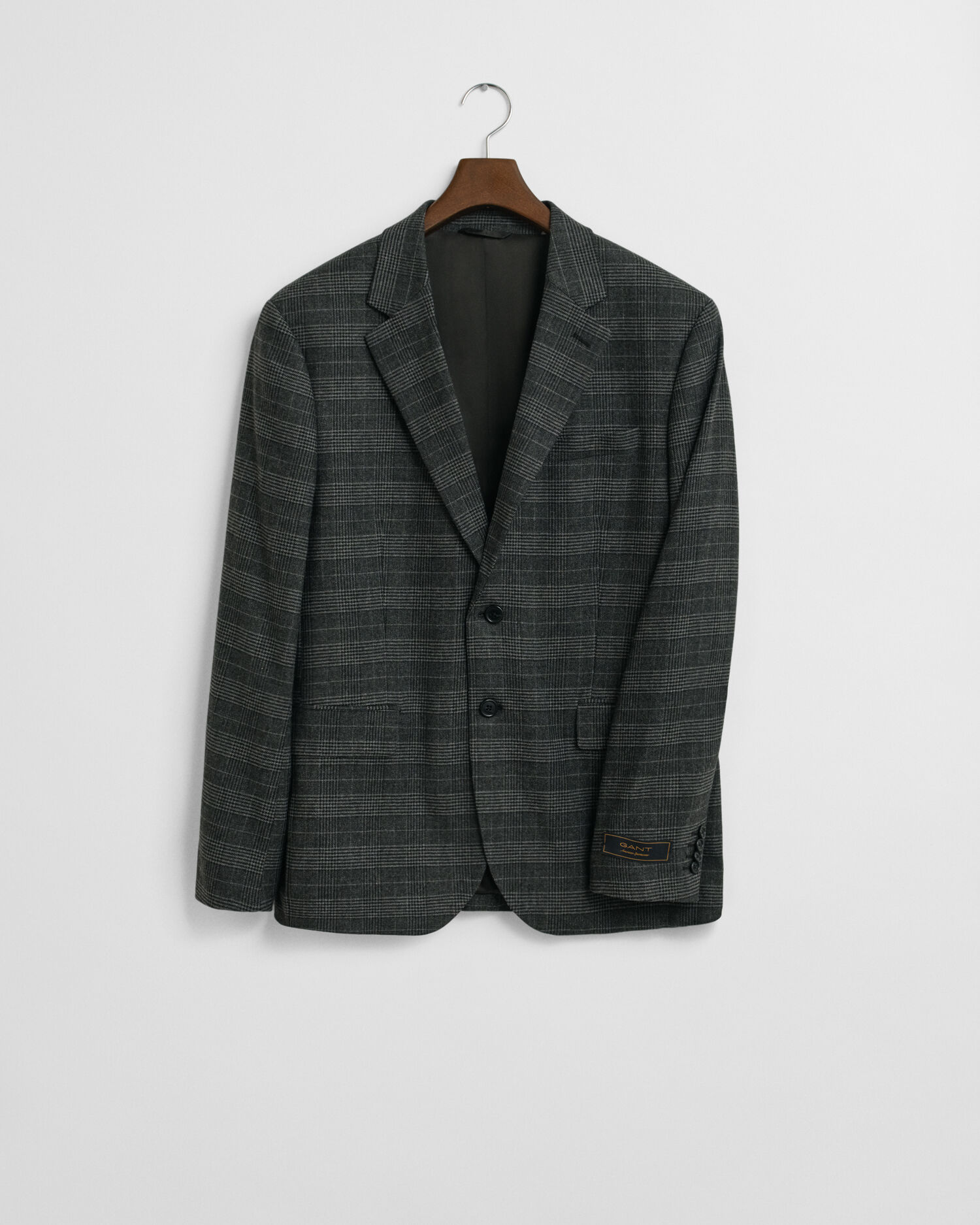 Slim Fit Glen Check Suit Jacket