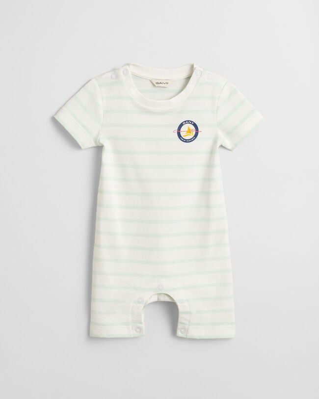 Baby Striped Jersey Romper