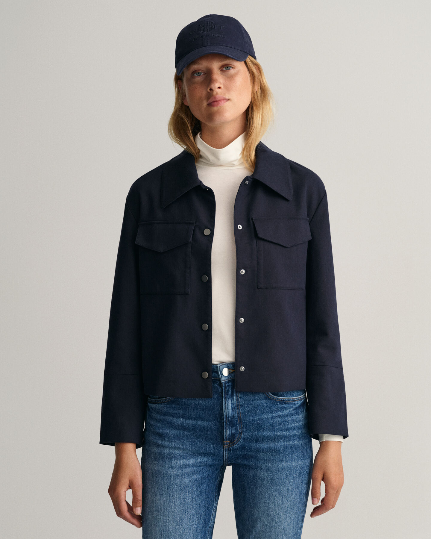 Cropped Blazer Jacket