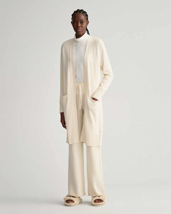Long Wool Cardigan