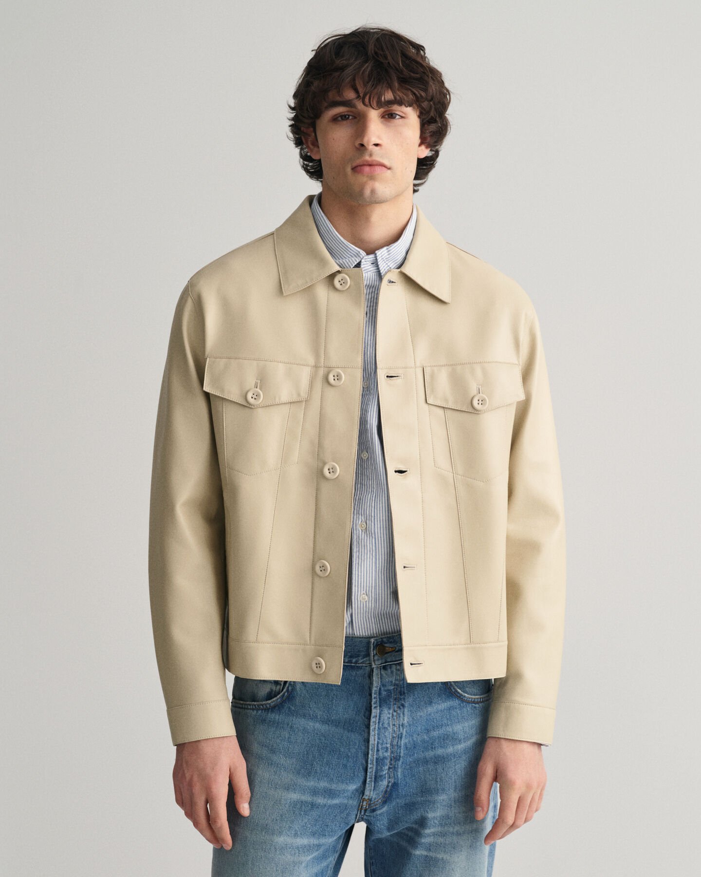 Leather Trucker Jacket