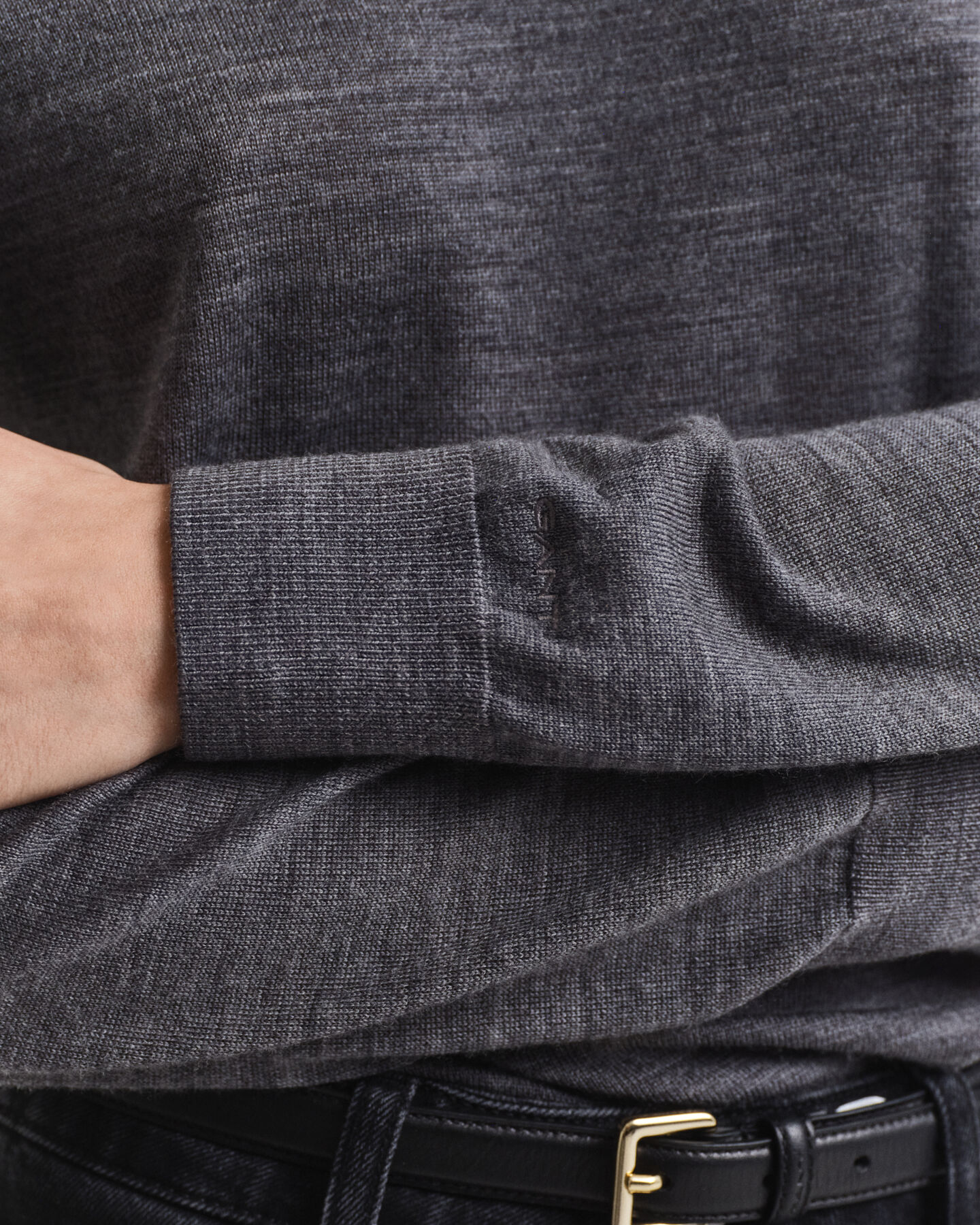 Extra Fine Merino Wool Turtleneck Sweater