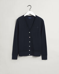 Light Cotton V-Neck Cardigan