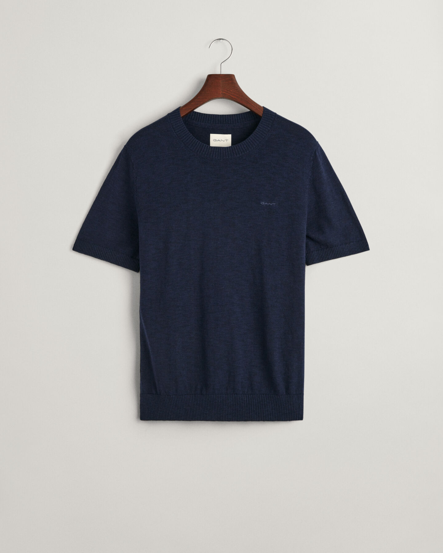 Knitted Cotton Linen T-Shirt