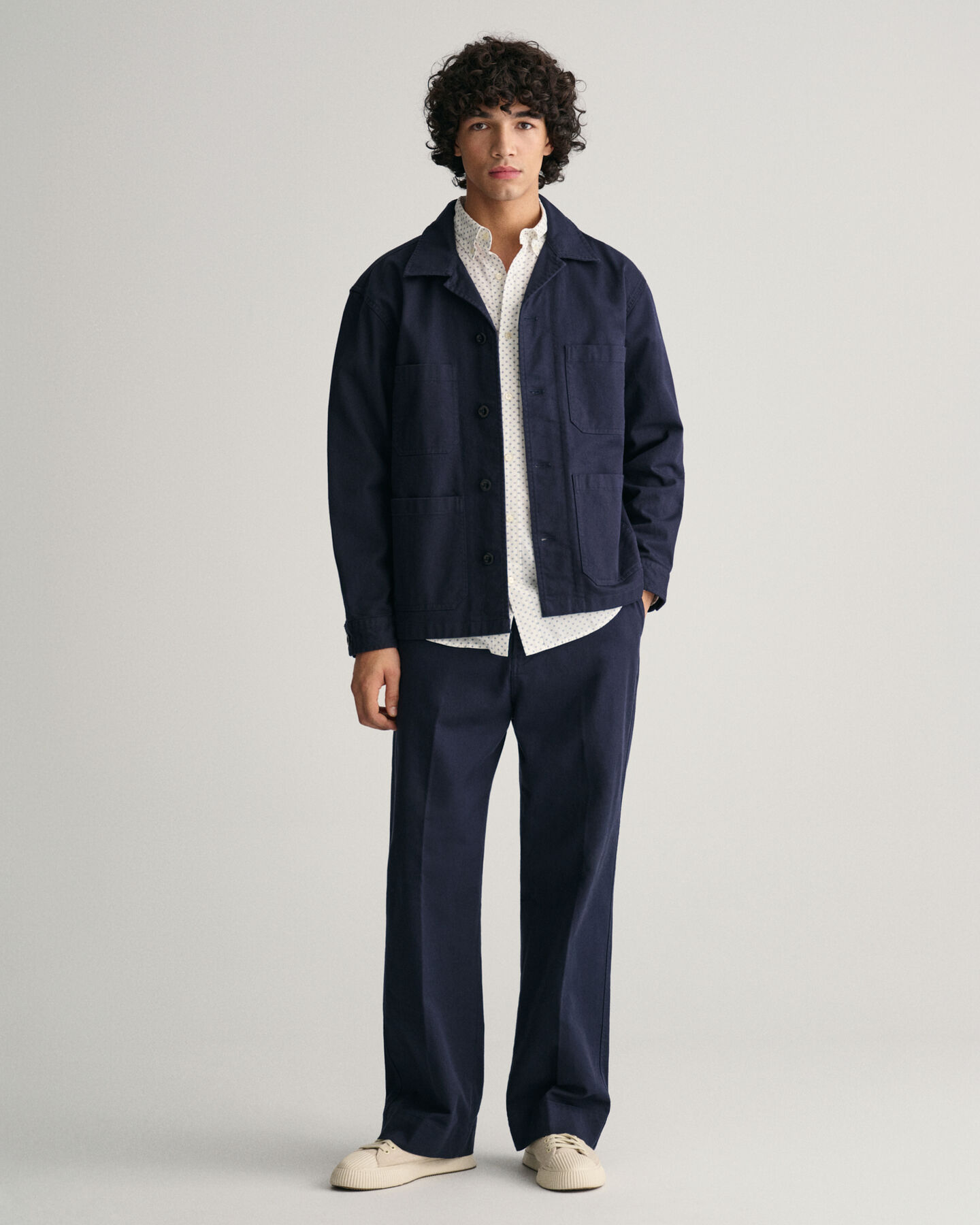 Regular Fit Micro Print Shirt