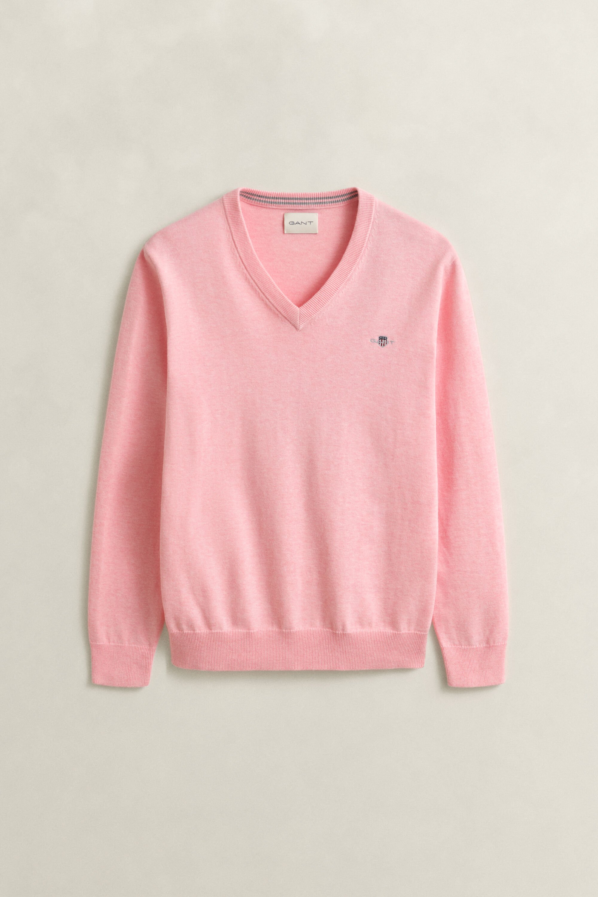 Classic Cotton V-Neck Sweater
