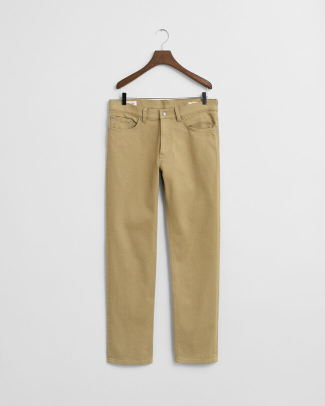 Regular Fit Soft Twill Jeans