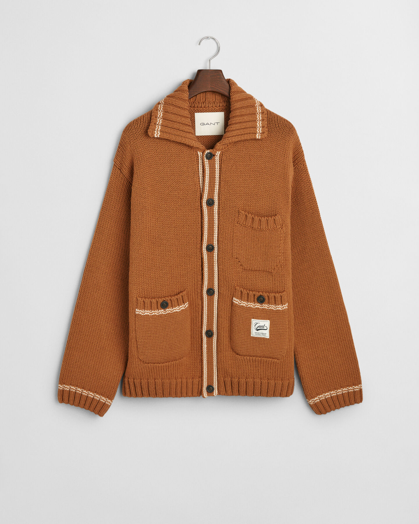 Buttoned Wool Cardigan