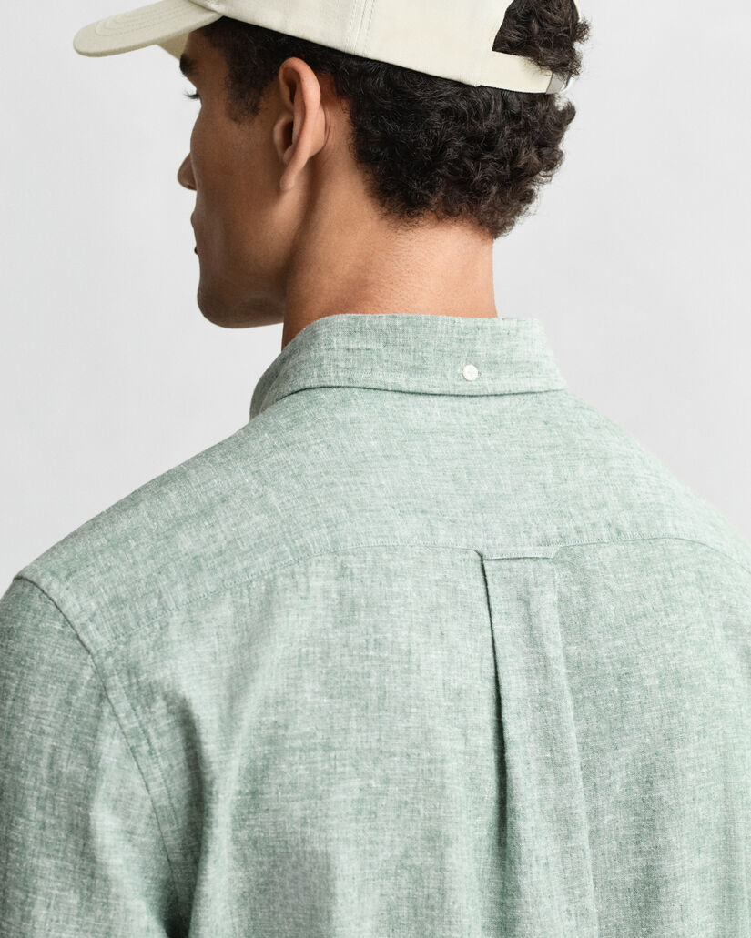 Regular Fit Cotton Linen Shirt