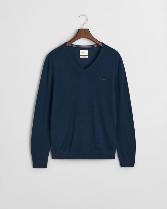 Extra Fine Merino Wool V-Neck Sweater