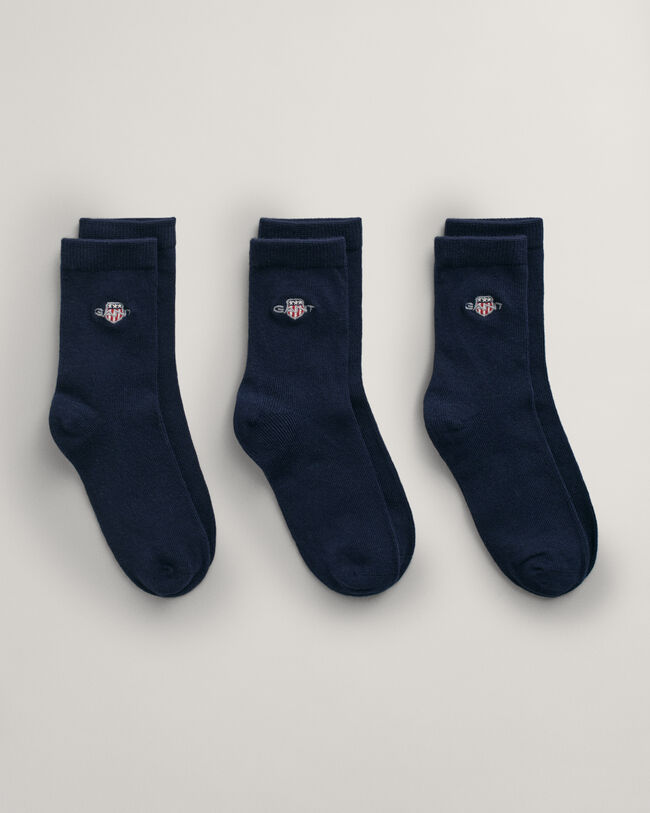 Kids 3-Pack Shield Socks