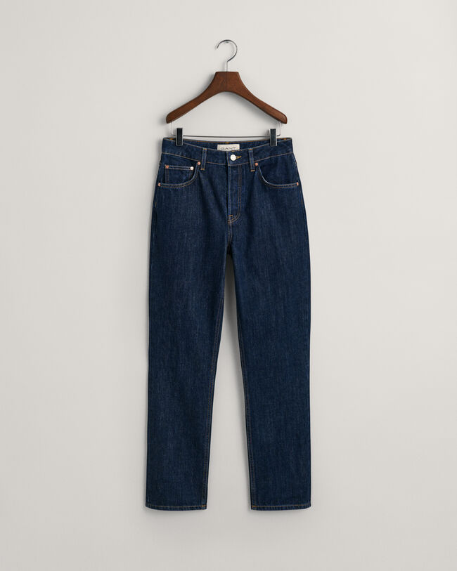 Straight Leg Rigid Jeans