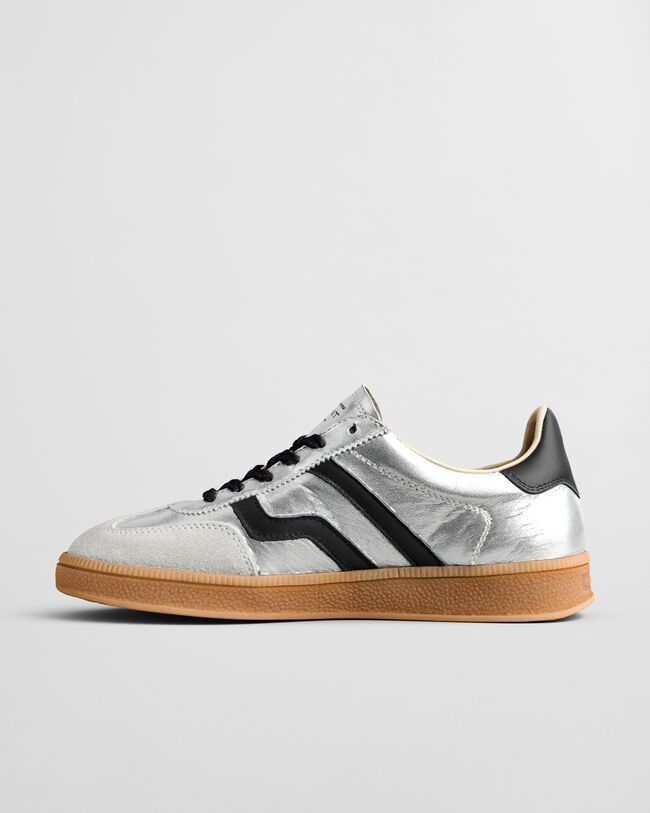 Cuzima Metallic Leather Sneakers