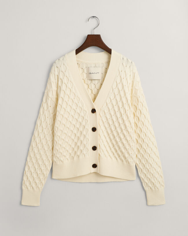 Textured Knit Cardigan