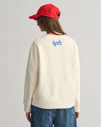 Scenery Print Crew Neck Sweatshirt