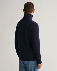 Supima Cotton Half-Zip Sweater