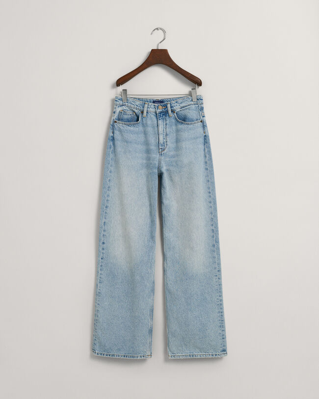 Teen Girls Wide Leg Jeans
