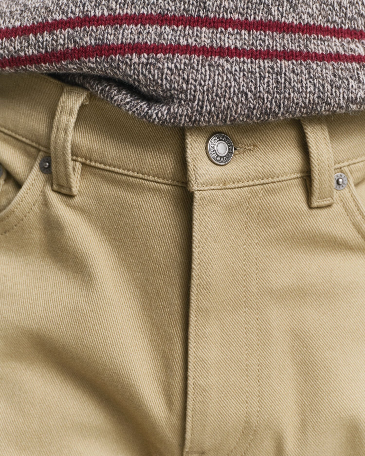 Regular Fit Soft Twill Jeans